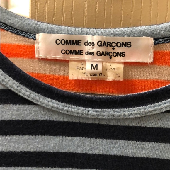 Cdg signature striped long sleeve - Picture 3 of 4